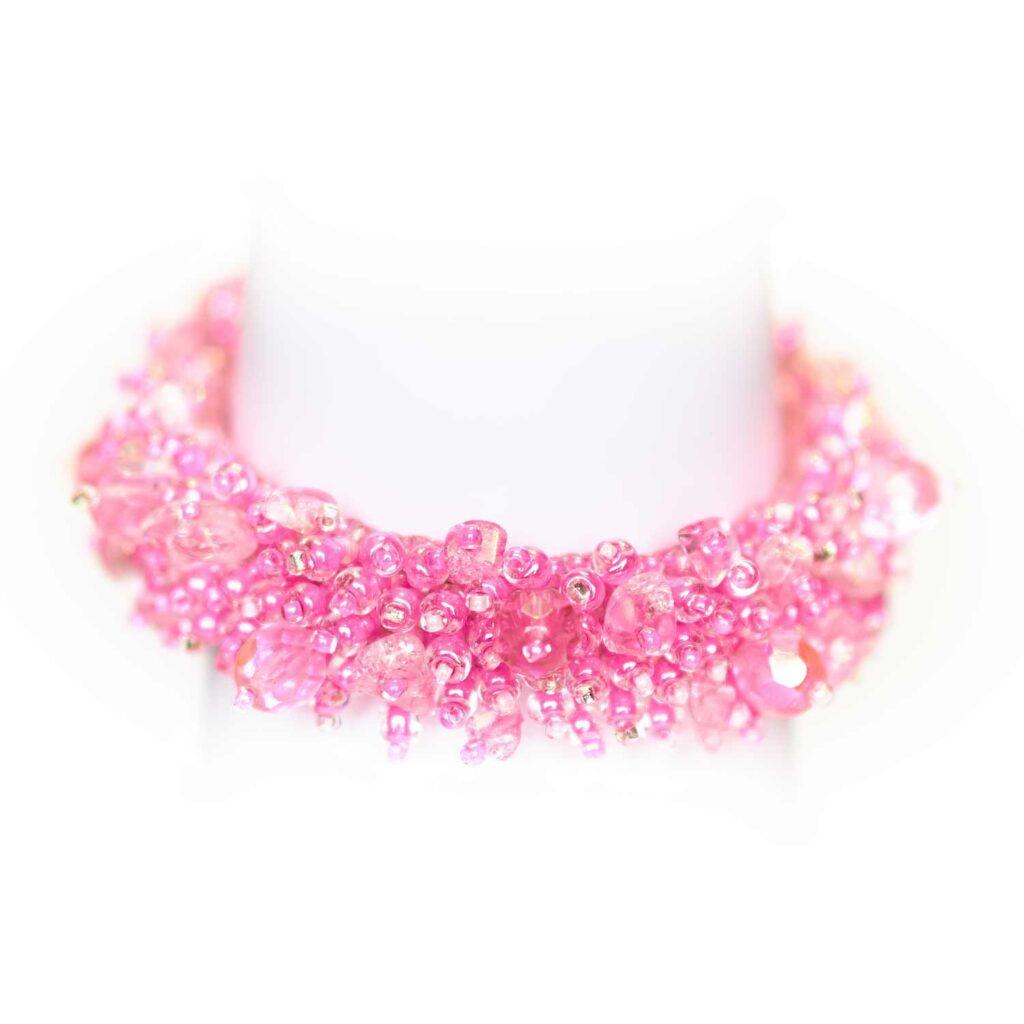 Rosa armband, Guate!Guate! MoM741-RO
