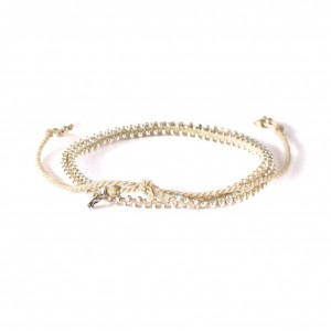 armband, beige, double wrap, Fair Trade, Guatemala, halsband, konsthantverk, Life Is What You Make of It, sand, silver, smycken