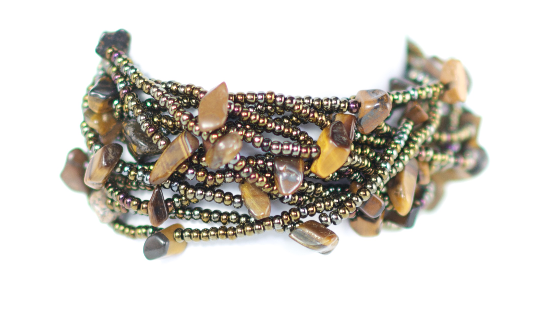 armband, brun, Erupción 12, Guate!Guate, Guatemala, guld, hantverk, Masomenos, smycke, sten