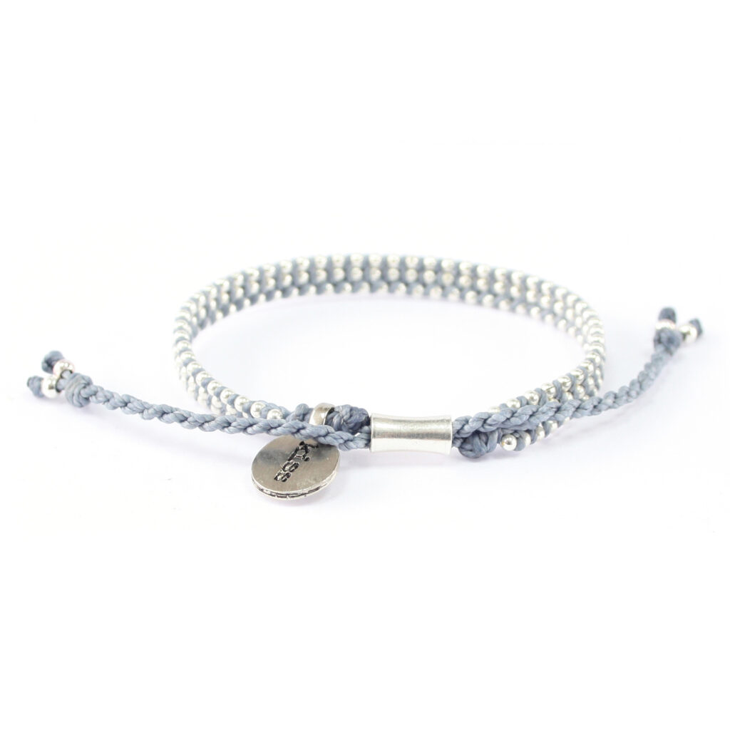 armband, blå, Fair Trade, Guatemala, hantverk, kyss, P.S., silver, smycke, Wakami