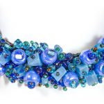 armband, blå, glas, Guate!Guate, Guatemala, konsthantverk, pärlor, smycke, Volcán