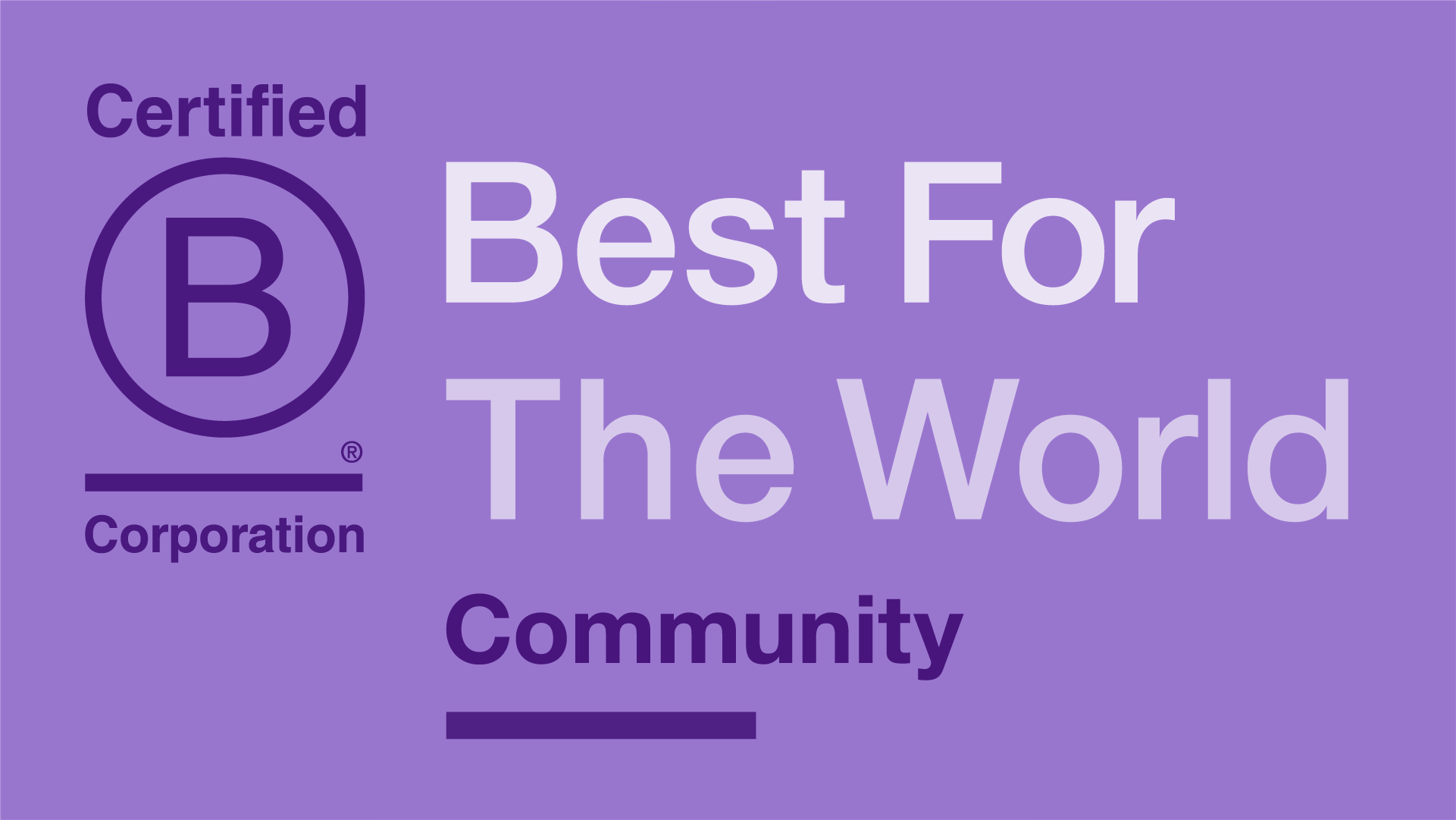 BCorp Best for the World Community 8