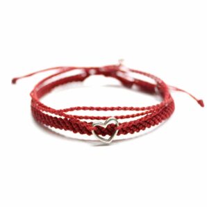 Red String – Set of 2 – Heart
