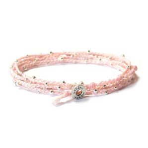 Rosa armband från Wakami