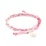 Rosa trippelarmband - Bild 4