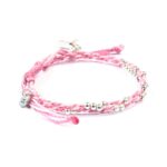 Rosa trippelarmband - Bild 2