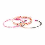 Join – Set of 3 – rosa/silver - Bild 2