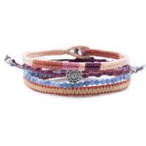 Earth Bracelet i version med fyra matchade armband